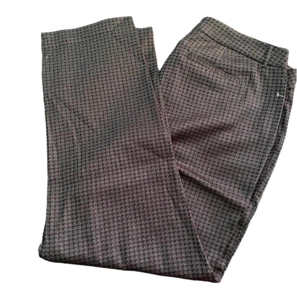 NWT Roz & Ali Gold Pattern Women Pant Size 18W